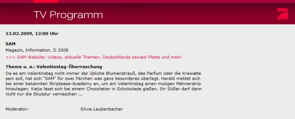 SAM · Die außergewöhnlich erotischen Geschenke zum Valentinstag